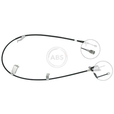 Imagen de A.B.S. K19897 Cable de Freno Mano 1745 Discos para dirección izquierda/derecha NISSAN: X Trail