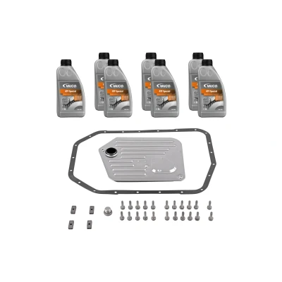Imagen de VAICO V20 2086 Kit piezas, cambio aceite caja automática Con junta anular, cant. de para estándar BMW: 5 Berlina