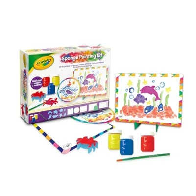 Imagen de CRAYOLA Set Estudio de Pintura, Actividad Creativa para Niños con Temperas, a partir 5 años, 04 2950