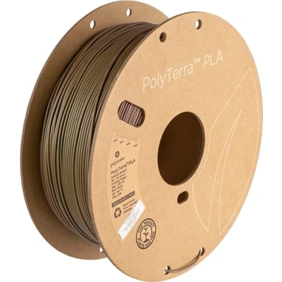 Imagen de Polymaker Polyterra PLA Dual Color 1.75mm 1kg Camouflage (Dark Green Brown)