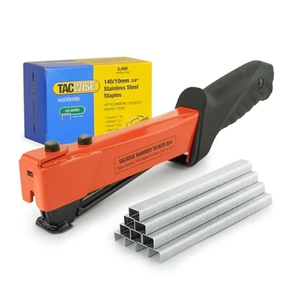 Imagen de Tacwise 1221 Grapadora de Martillo Profesional A54 con 5000 Grapas 140/12mm, Utiliza Tipo 140 6mm a 12mm