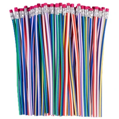 Imagen de THE TWIDDLERS 70 Lápices Suaves Flexibles Regalos, Piñatas Juguetes/No Tóxico