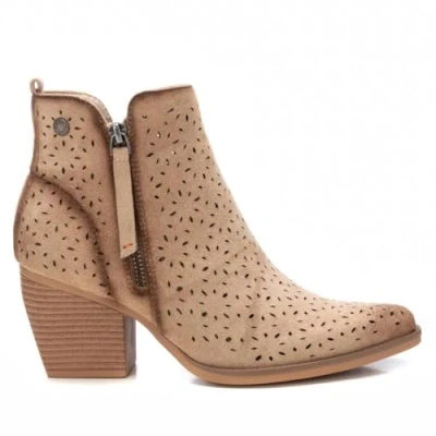 Imagen de REFRESH Botín Mujer Beige Calzado Cómodo y Versátil Moda casual Modelo 17251902 (Talla 37)