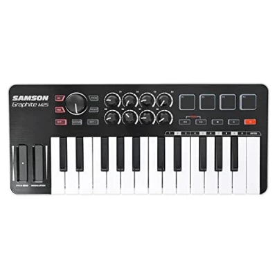 Imagen de Samson SAKGRM25 Controlador MIDI (Mini USB, 25 teclas)