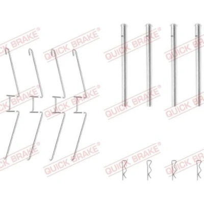 Imagen de QUICK BRAKE 109 1155 Kit de accesorios, pastillas frenos JAGUAR: XJ Berlina