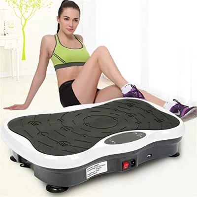 Imagen de Turefans Plataforma vibratoria, de Ejercicio, vibratoria para Adelgazar, 200W, 5 programas, con Altavoz Bluetooth y Pantalla LCD, Carga máxima 120KG