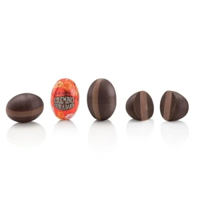 Imagen de Venchi Huevos de Chocolate Cremino Extra Dark, 1 kg Idea Regalo Sin Gluten