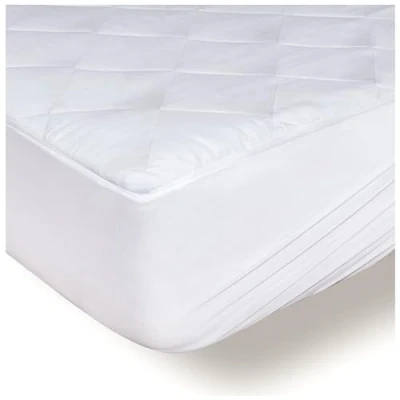 Imagen de Cubre colchon 160x200 Acolchado Solapa de hasta 40 cm con Goma Elástica en el Contorno Protector Oeko Tex y Transpirable No Impermeable