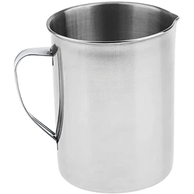 Imagen de Taza medidora de laboratorio acero inoxidable con mango 2 l