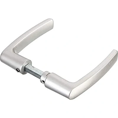 Imagen de Alberts 554880 Maneta de puertas, Un par, Fundición aluminio, 50 x 115 mm