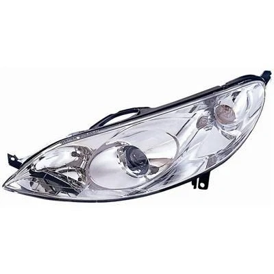 Imagen de VAN WEZEL 4060961 Faros izquierda H7, H1 transparente para circulación por la derecha con servomotor reg. alcance luces PX26d