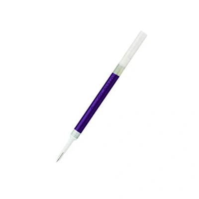 Imagen de Pentel LR7 V Cartucho de Tinta Gel Recambio (Punta Metal, 0.7 mm), Morado, Paquete 12