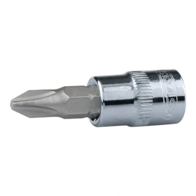 Imagen de KS Tools 918.1739 1/2&quot; Llave de vaso con punta para tornillos estrella PH CHROMEplus, PH4