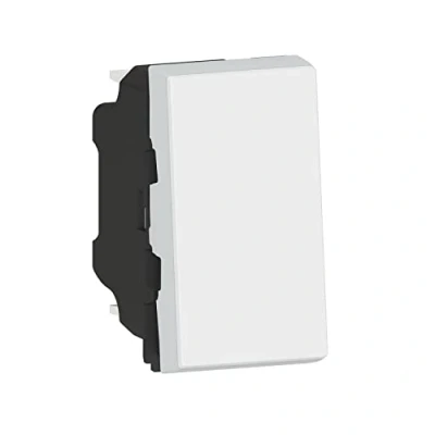 Imagen de Legrand 99404 empotrable Simple o conmutador Easy LED 10 A 1 módulo Gama Mosaic Interruptor Blanco Todo en uno para función Luminosa indicador