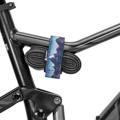 Imagen de Granite Rockband+ Correa Porta Marco de Bicicleta para Tubos Internos y Kit Herramientas Bicicleta, Adjuntando Equipo Adicional en tu Montaña (Vista Montaña)