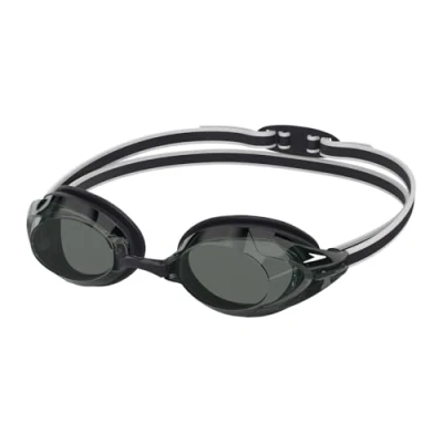 Imagen de Speedo Vanquisher 3.0 Gafas de natación para Unisex Adulto, Black/Smoke, One Size