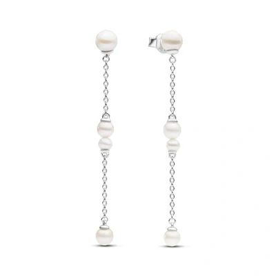Imagen de Pandora Timeless Mujeres Pendientes de gota Plata 293152C01