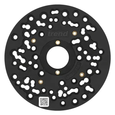 Imagen de Trend Base Universal Grande para Fresadoras de Inmersión, 180mm, Compatibilidad Mejorada 12mm, UNIBASE/180