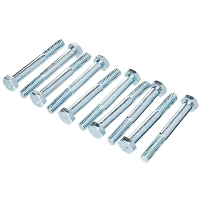 Imagen de ForgeFix Tornillos de alta resistencia M10 x 80 mm chapados en zinc Bolsa 10