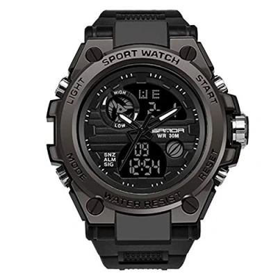 Imagen de RORIOS Relojes Deportivos para Hombre Resistente al Agua Digital Militares Multifuncional Militar Reloj