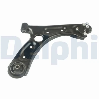 Imagen de DELPHI TC4804 Barra oscilante, suspensión de ruedas con rótula suspensión/carga derecha, debajo, delante Brazo oscilante transversal Chapa acero