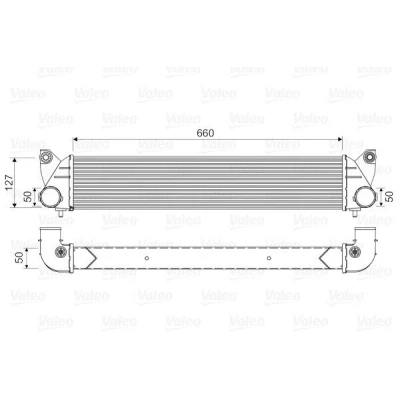 Imagen de VALEO 818348 Intercooler sin válvula EGR