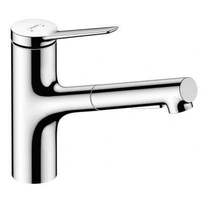 Imagen de hansgrohe 74800000 Grifo Cocina, Cromo, ComfortZone 150mm / 2 tipos de chorro