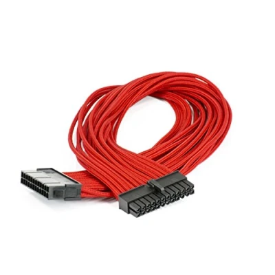 Imagen de Phanteks Cb24p Cable Extensión Rojo Vga/placa Base 24 Pines