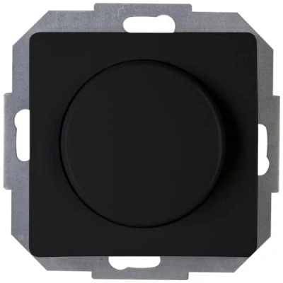 Imagen de Kopp Paris 843450088 Regulador de Intensidad luz LED (empotrable), Color Negro Mate