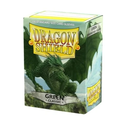 Imagen de Funda Dragon Shield Verde (100 Fundas)