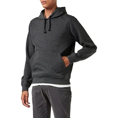 Imagen de CliQue Basic Sudadera con Capucha, Gris (Anthracite Melange), XL para Hombre