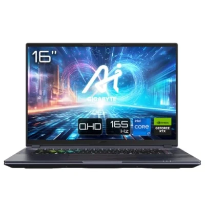 Imagen de Portátil gaming Gigabyte AORUS 16X 9KG 43ESC94SD, 16&quot; WQXGA, Intel® Core™ i7 13650HX, 16GB RAM, 1 TB SSD, GeForce RTX™ 4060, Sin sistema operativo