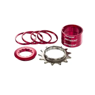 Imagen de Reverse Single Speed Kit Cassette rojo 2015