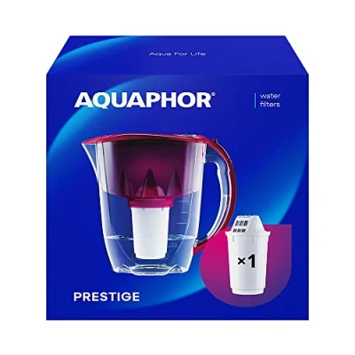 Imagen de AQUAPHOR Prestige A5 Filtro de Agua, Cereza, 25,5