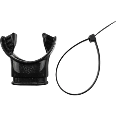 Imagen de Cressi Boquilla reguladora más Envoltura de Corbata, Color Negro, Unisex