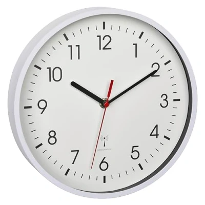 Imagen de TFA Dostmann 60.3550.02 Reloj de Pared analógico (245 x 245 42 mm), Color Blanco