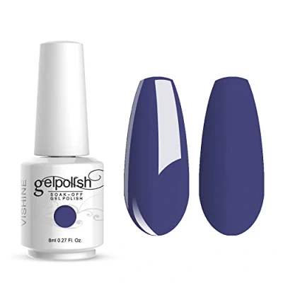 Imagen de Vishine, esmalte de uñas gel semipermanente UV, LED, 8 mililitros, 239 colores, para manicuras artísticas, C03