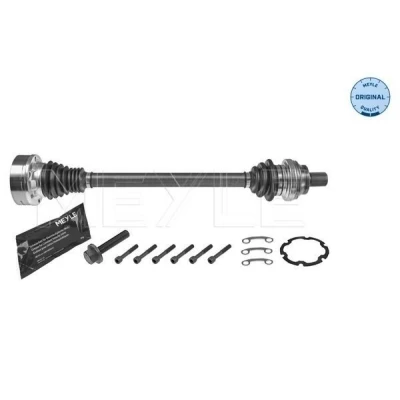 Imagen de MEYLE 100 498 0725 Árbol de transmisión Eje trasero 594 VOLKSWAGEN: Golf 5, Tiguan I, Passat B6 Berlina, AUDI: A3 Sportback, Hatchback, Q3