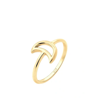 Imagen de Elli Anillos Diseño de media luna para mujer en plata ley 925