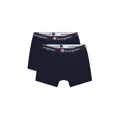Imagen de Champion Core X2 Ropa Interior de Hombres, Azul (Marino), XL (Pack 2)