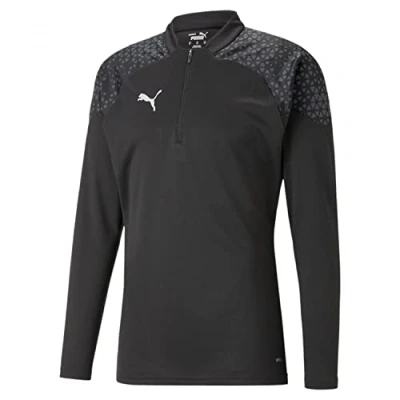 Imagen de PUMA Teamcup Training 1/4 Zip Top Parte Superior Ajustada, Hombre, Negro Black, XL