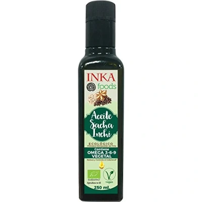 Imagen de Aceite de SACHA INCHI, 93% omega 3 6 9 vegetal. Bot. 250mL