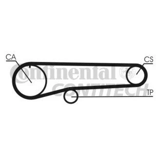 Imagen de CONTITECH CT779 Correa de Distribucion 98 19