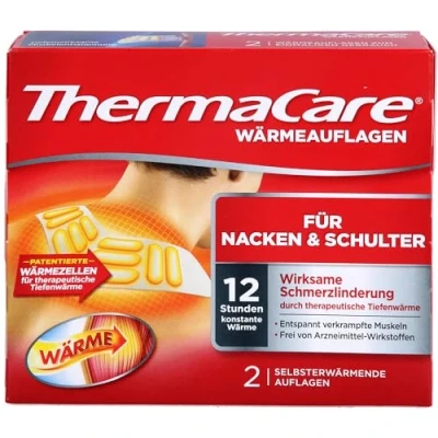 Imagen de Thermacare Protector de Cuello y Hombro para Alivio del Dolor 1 Caja con 2 Parches