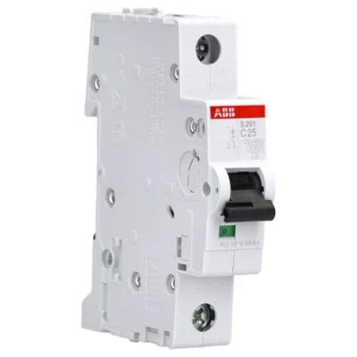Imagen de ABB S201 C25 Instalación de fusible para caja fusibles (25A)