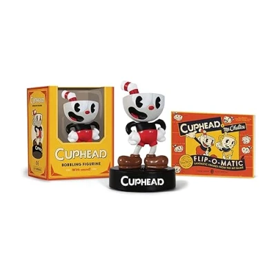 Imagen de Cuphead Bobbling Figurine: With sound! (RP Minis)