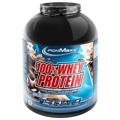 Imagen de Ironmaxx Sabor Coco De Chocolate 100% Polvo Proteína Suero 2.35 Kg En Lata 2350 g