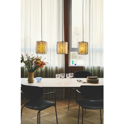 Imagen de Nordlux Lámpara colgante Cardine, 3 luces, papel, metal