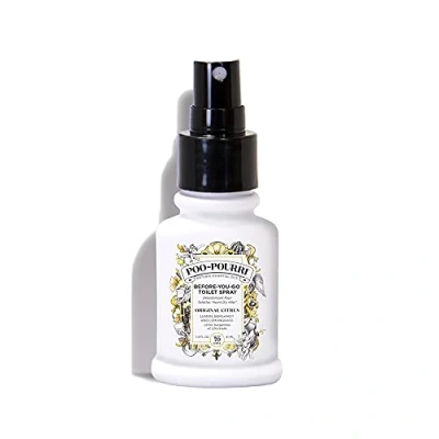Imagen de Poo Pourri Toilet Spray Original Citrus 41 ml. uplifting blend of lemon, bergamot and lemongrass natural essential oils