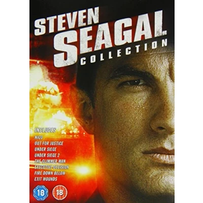Imagen de The Steven Seagal Collection: Executive Decision / Exit Wounds Fire Down Below Nico Out for Justice Glimmer Man Under Siege 2 [DVD] [2002]